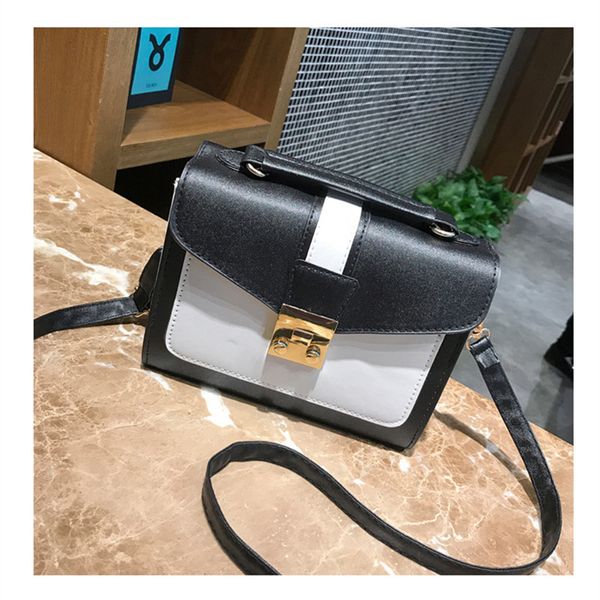 

2018 new women bag stylish handbag with matching colors women messenger bags women's pouch evening party package handbags