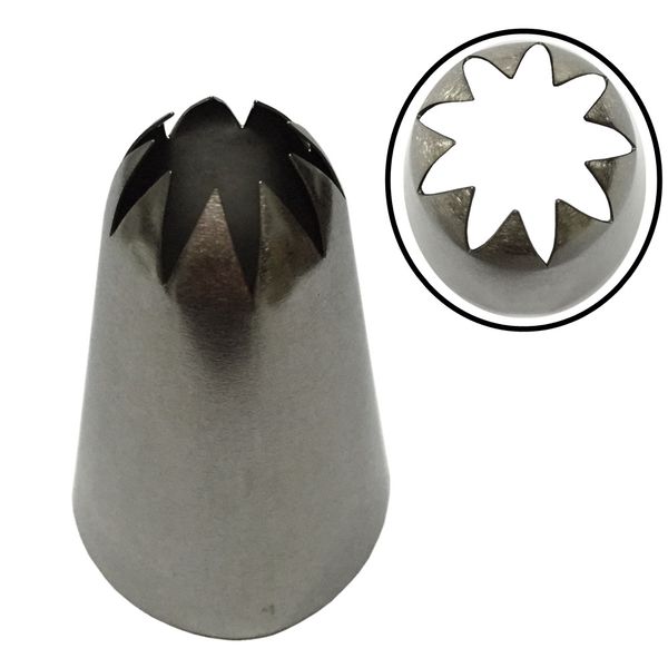 

1 pcs 352 large icing piping nozzle russian pastry tips baking tools cakes cupcake decoration tool stainless steel nozzles other bakeware