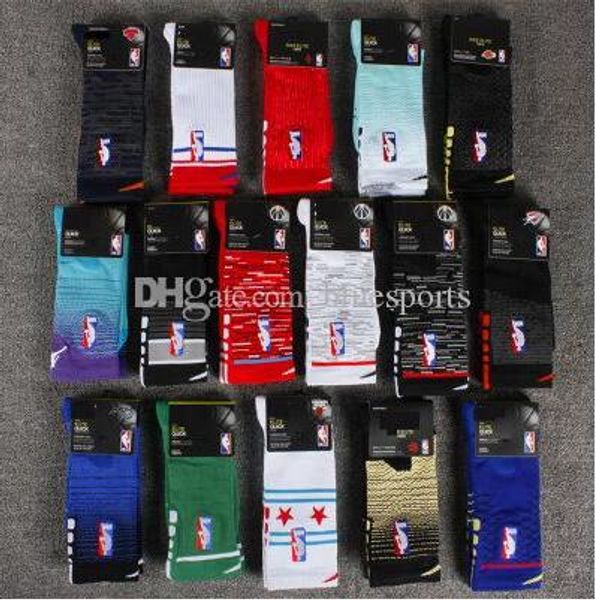 

drop shipping stance elite socks thick towel bottom stripe sports socks mens professional tube basketball training socks 3pairs/6pcs, Pink;yellow