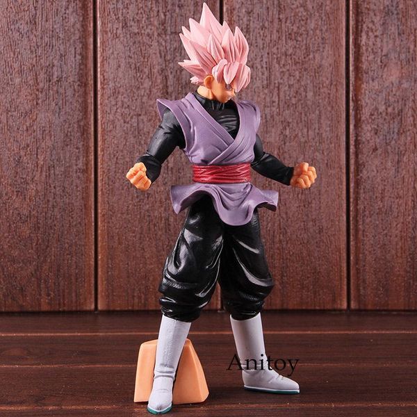 

cute 1pcs festival gift ichiban kuji dragon ball super zamasu super saiyan rose goku black action figure pvc collectible model toy