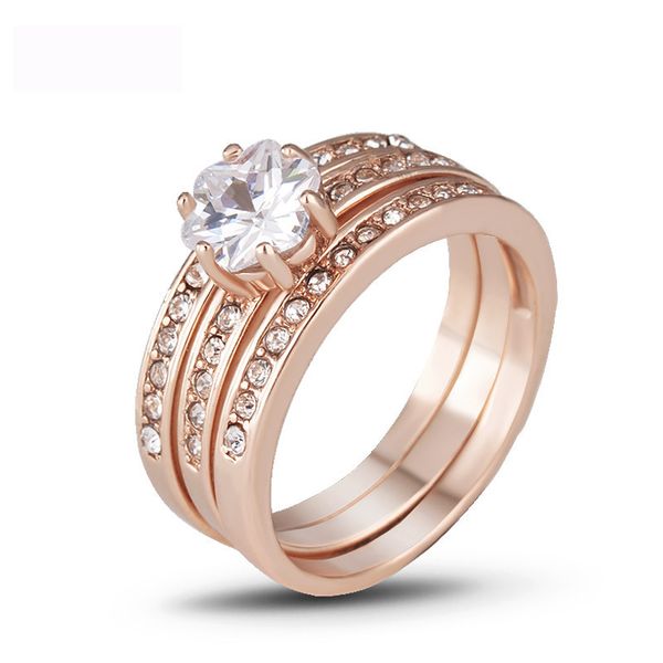 

wholesale female fashion jewelry combination rings girl ring wedding anniversary party birthday feminine engagement gifts women, Silver