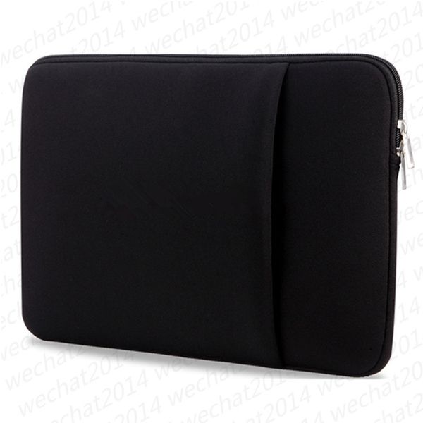 500PCS Polyester Flexible wasserdichte Tasche Hülle für Apple MacBook Air Pro 10'' 11'' 12'' 13