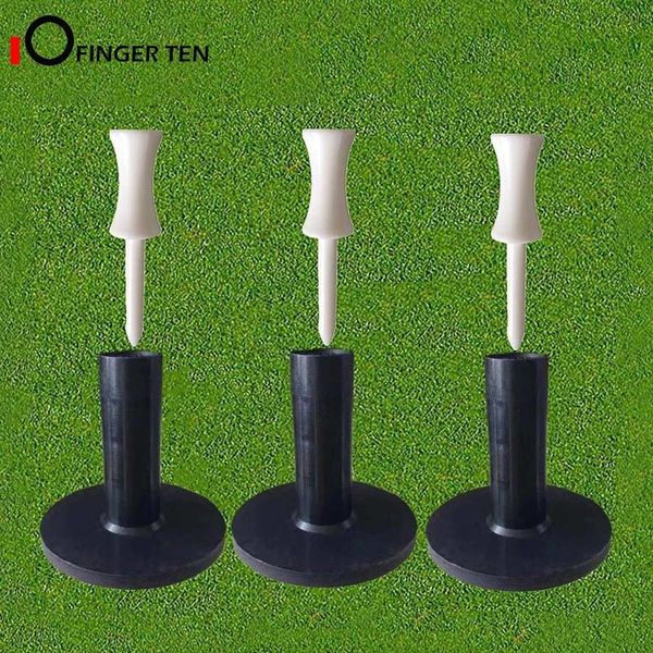 

rubber golf tees driving range mat ball holder 3 pcs with 3 pcs step down tee size 1.5" 2" for indoor evwrt