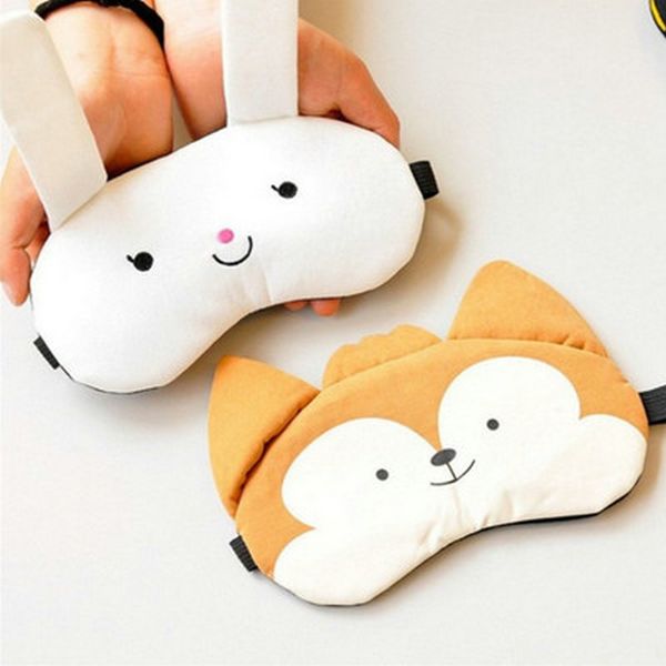 

salmon pink cartoon sleep eye mask insect cartoon ice compress cloth eyes masks eyeshade sleep spa oyhgu