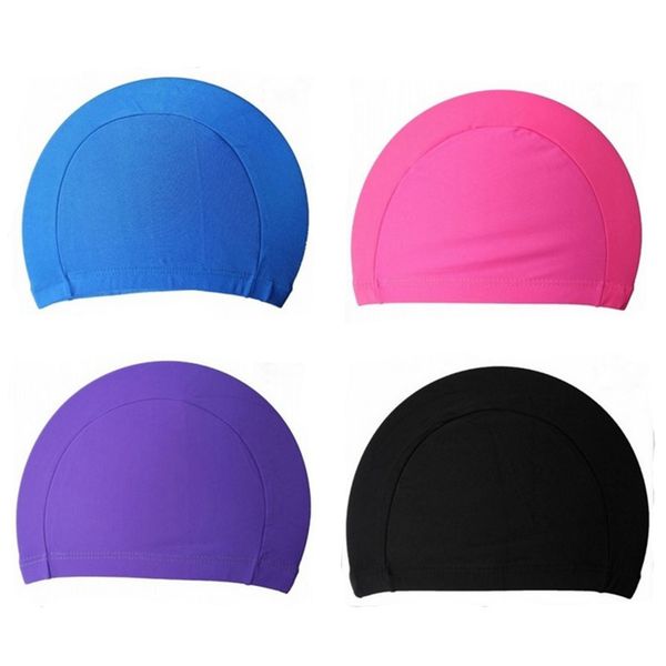 

size beach cap milk silk breathable ultra thin waterproof elastic long hair swimming hat swimming caps