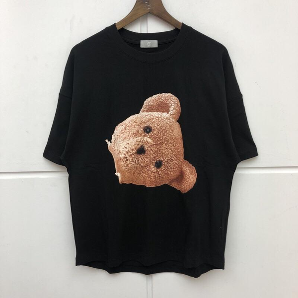 

2020ss s plam s angels decapitated bear icon design loose t-shirt men women fashion washed tees -xl sggw5e185#, Blue