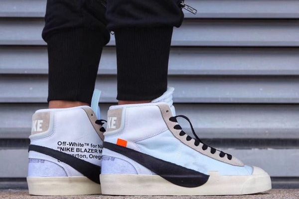 off white blazer black laces