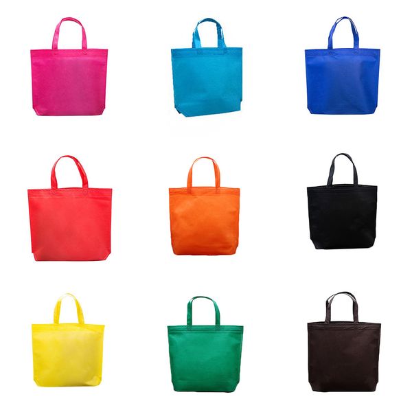 

reusable large canvas cotton fabric shopper bag women shoulder tote non-woven environmental case organizer multifunction