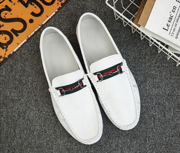 

2020 men's sports driving shoes flat non-slip italian casual shoes flat soft bean men's, Black