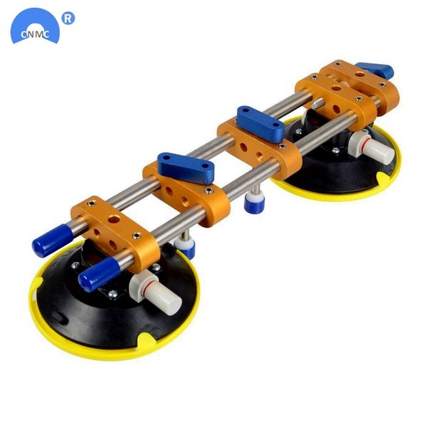 

1pcs seamless stone seam setter manual rubber vacuum leveling setter for joint with 6" suction cups