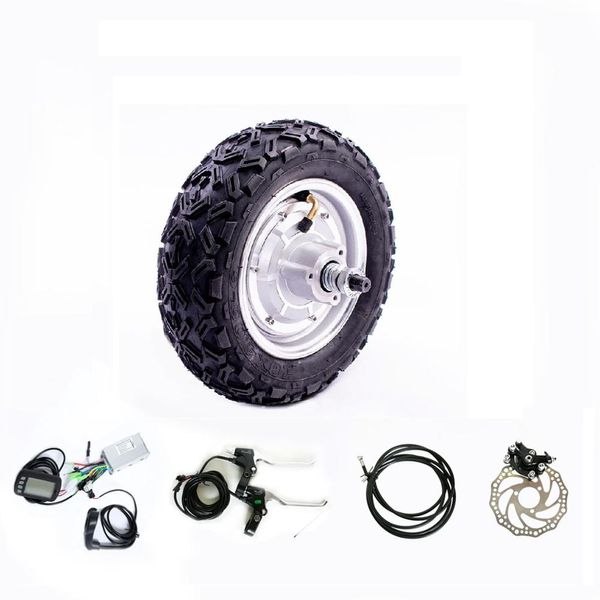 

10 inch 48v 800w scooter kit 36v 24v 350w 500w electric bicycle e bike accessories 10" electric buggy conversion kit