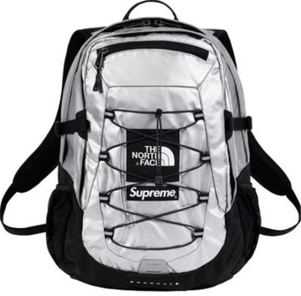 

Backpack men women bag famou quality new arrival 3 color avaliable with letter up and fac mid ize backpack