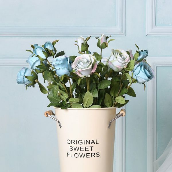 

artificial silk rose flowers fake flowers wedding decoration for home decor garden decorations pgraphy props sztuczne kwiaty