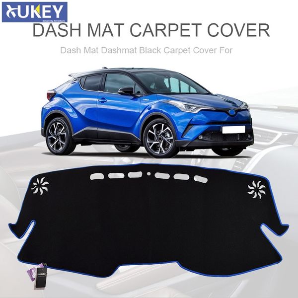 

xukey for chr c hr c-hr 2016 2017 2018 2019 accessories car dashboard cover dash mat sun shad pad carpet trim anti-uv