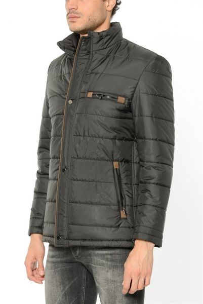

m8621 dewberry coat -black, Black;brown