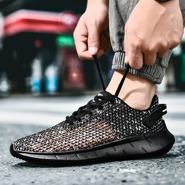 

men tennis shoes fire shoes breathable running sneakers men casual platform sneakers sport 41 walking