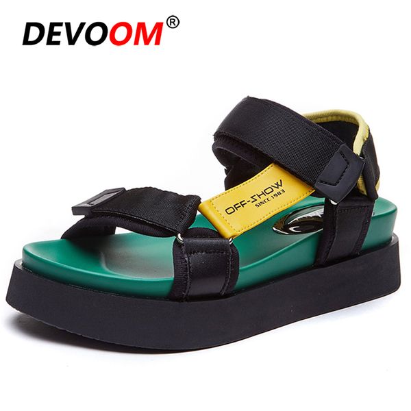 

summer gladiator sandals chunky sneakers women shoes outdoor beach platform sandals women sandalias mujer 2020 femmes sandales