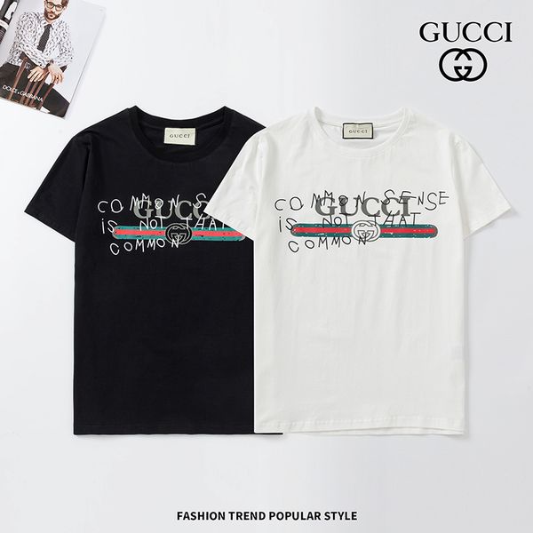 

summer hip-hop t-shirt men's solid color letter t-shirt new arrival casual t-shirt letter printing short sleeve, White;black