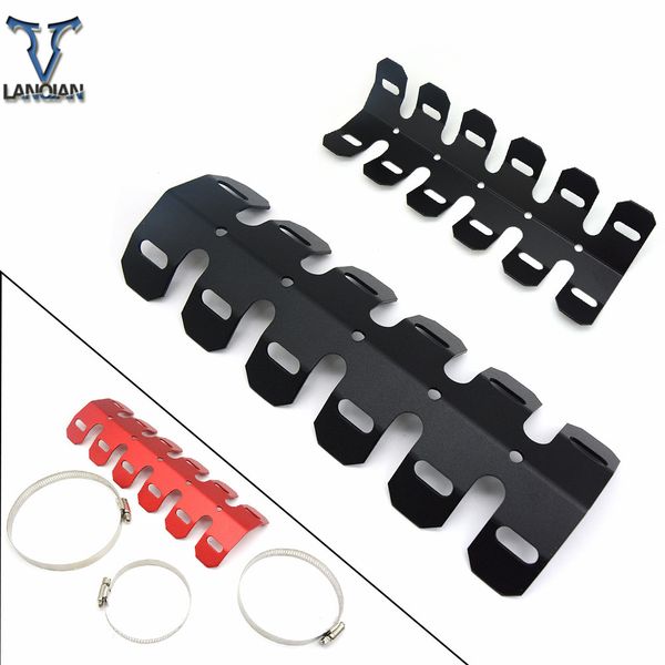 

for klr250 2005 kx250f 2006 2007 2008 2009-2016 motorcycle front manifolds exhaust shield exhaust pipe crash protector