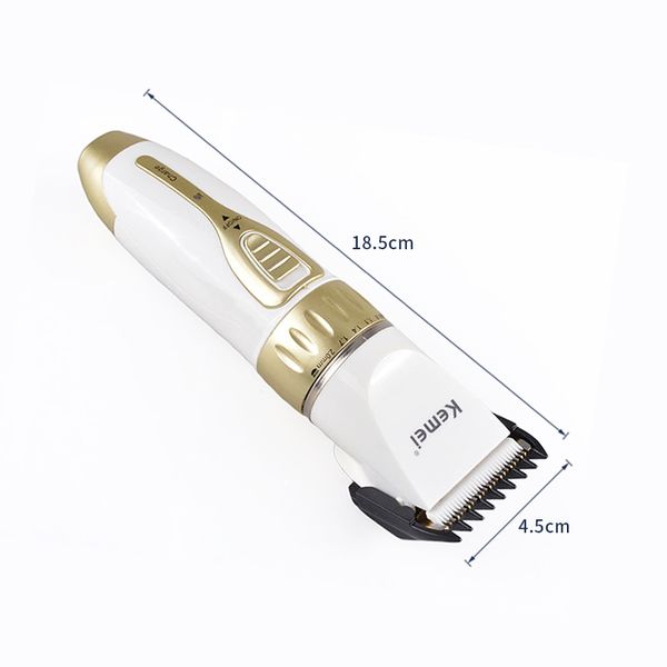 

kemei km - 1817 hair clipper beard trimmer shoppers hair clipper for men and women adjustable salon
