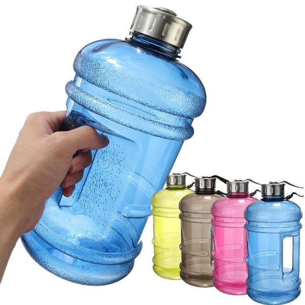 

portable 2.2l bpa plastic big large capacity gym sports water bottle outdoor picnic bicycle bike camping cycling kettle