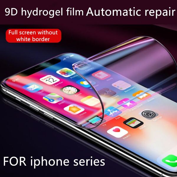

for iphone x phone film 9d hydrogel film screen protector soft non-glass factory direct sales support 2pcs delivery