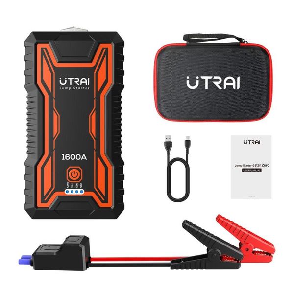 

utrai автомобилей перейти starter 16000mah power bank портативный чрезвычайным зарядное устройство литий-ионная батарея автомобиля запуск ус