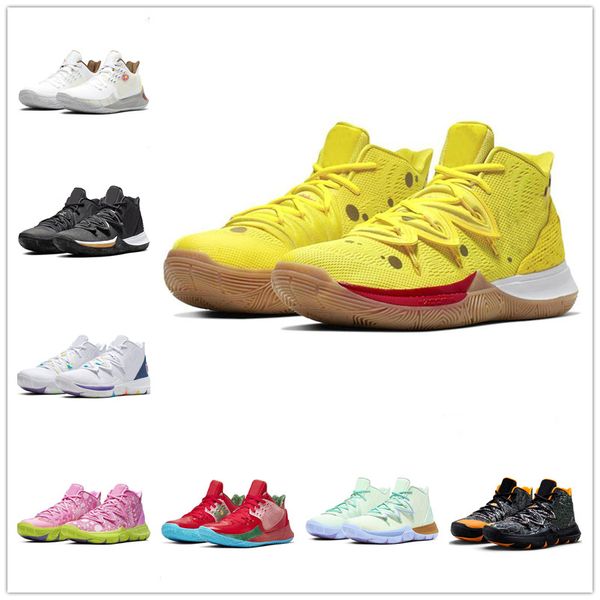 

squidward kyrie v ikhet ds beige purple patrick embroidered splatters for sale irving 5 basketball shoe store with box