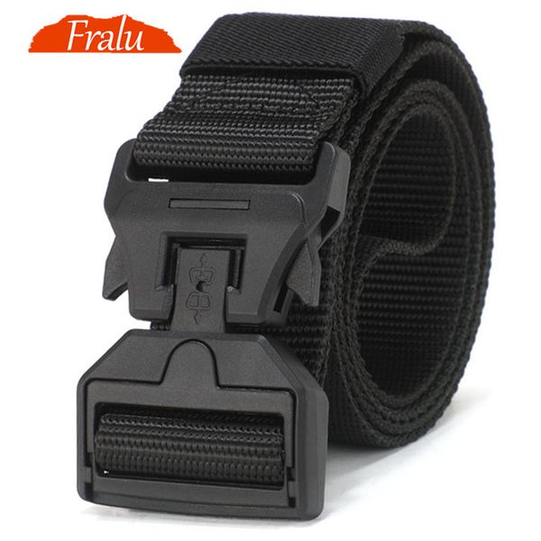 

tactical belt new nylon army belt men molle swat combat belts knock off emergency survival tactical gear dropship, Black;brown