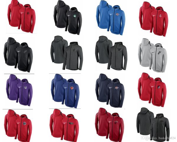 

the 2020 men;s outdoor sports basketball team star zipper pays tribute to the casual warm-up jumper, Blue;black