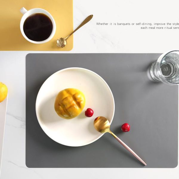 

heat insulation dining table mat placemat disc bowl coasters pad children's silica gel dish bowl and cup pad