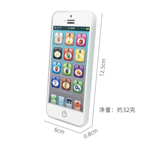 

selling russian early childhood learning machine children's educational music charging model phone set new style mobile phon