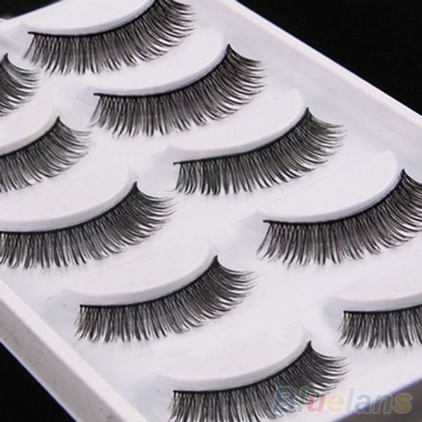 

2016 pairs long thick cross makeup soft eye lashes extension beauty false eyelashes 8m4k