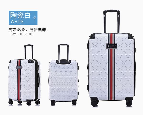 

carrylove perfect business luggage 20/24/28 sizefashion pc travel suitcase