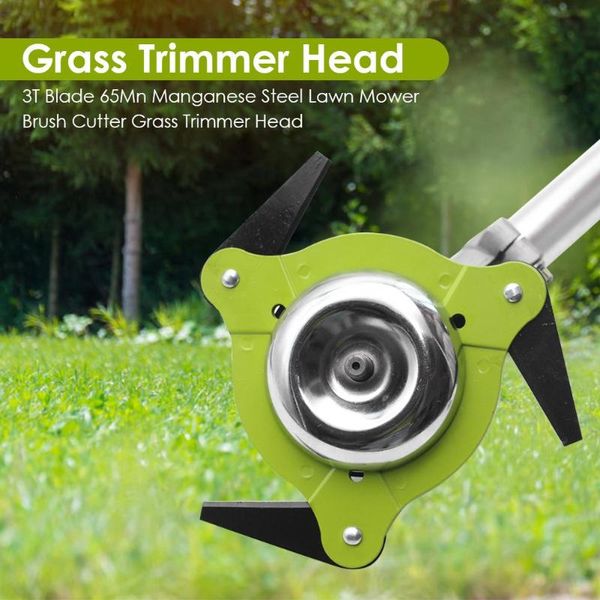 

3t blade 65mn manganese steel lawn mower brush cutter multifunction grass trimmer head for garden or agricultural dropshipping