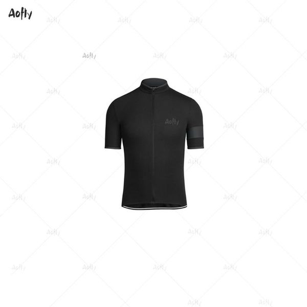 

aofly solid color multiple styles raphaing cycling jersey summer clothing racing bicycle clothes quick-dry mountain bike set, Black;blue