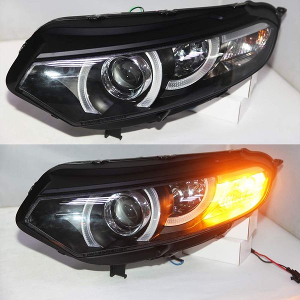 

for ecosport led head lamp 2013-2015 headlight front lamps with daytime running light