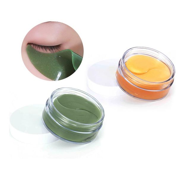 

gold algae collagen crystal eye masks gel soothing eye film dark circles moisturing eye patches peels
