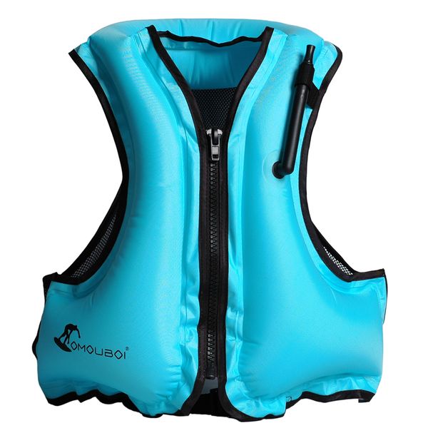 

life jacket inflatable swim vest life jacket snorkeling floating swimming surfing water sports saving