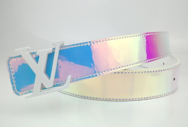 

высокое качество кожаный ремень шаблон письма пояс мужчины люксовый бренд дизайнер 1л 1л лв пояса воловьей кожи, Blue;gray