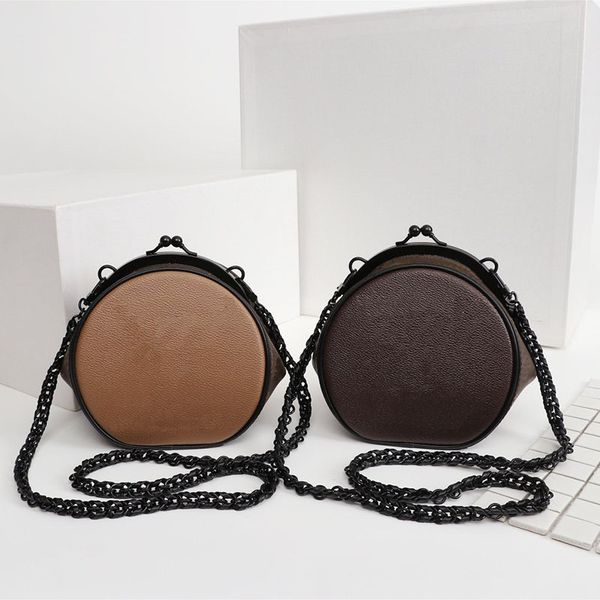 

new arrive women shoulder bags luxury designer bags fashion round boursicot bags size 12*14*10cm model m68606