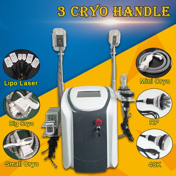 

2019 cryolipolysis fat ing machine ultrasonic cavitation rf slimming lipo laser super slim beauty equipment