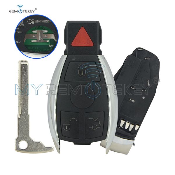 

remtekey yzdc11 iyzdc07 iydc10 smart key 4b 315mhz 434mhz bga for benz r350 ml350 slk350 sl550 gl550 2009 2010 2011