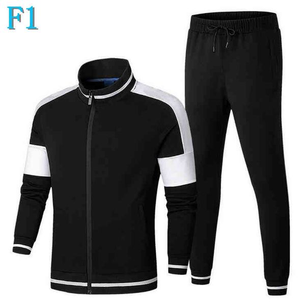 

mens brand tracksuits fashion brand tracksuits sportswear with letters autumn suits clothing l-4xl 2 color wholesalef4, Gray