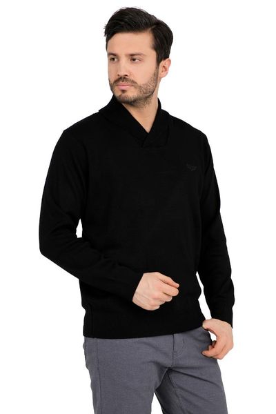 

buratti v-neck sweater male sweater 447138, White;black