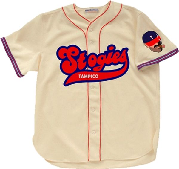 

Custom Tampico Stogies 1957 Home Baseball Jerseys Men Women Youth Any Name Any Number Free Shipping High Quality Size S-4XL