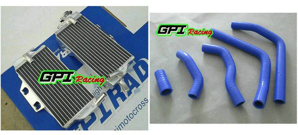 

for cr125 cr125r cr 125r 05 06 07 2005 2007 2006 aluminium radiator + hose blue hose