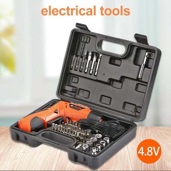 

4.2v electric screwdriver rechargeable cordless power drill screw driver kit maximum screw diameter 10 mm abs makings