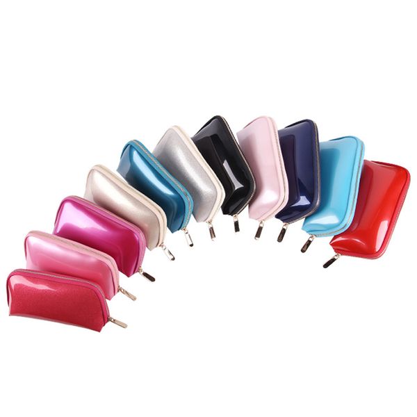 

travel makeup bags for women handbags pvc storage bag shell cosmetic bag 15 colors mixed color ing