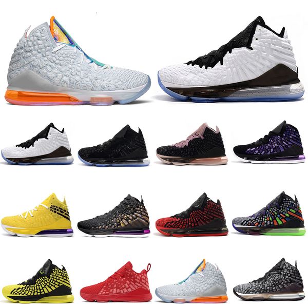 

basketball shoes lebron 17 james 17s men black white future red carpet in the arena 2k equality mens trainers sport sneaker 7-12